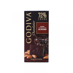 Godiva Chocolate Dark Almond tablet 100 gram