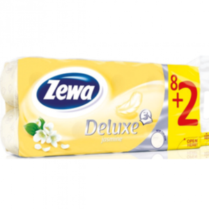 Zewa Deluxe 8 + 2 Toilet Paper