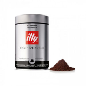 Illy espresso ground dark roast