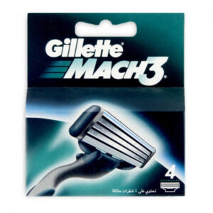 Gillette Mach 3 4pcs EFTA